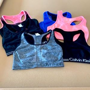 Calvin Klein 6 Sports Bra Bundle